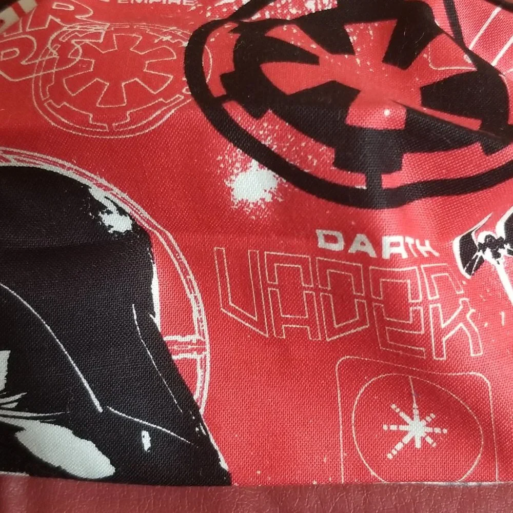 Cloth Face Mask - Silver/Copper Filters-DarthVader